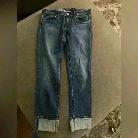 Ag Adriano Goldschmied Denim - Adriano Goldschmied The Stevie Cuff Slim Straight Cuff size 26